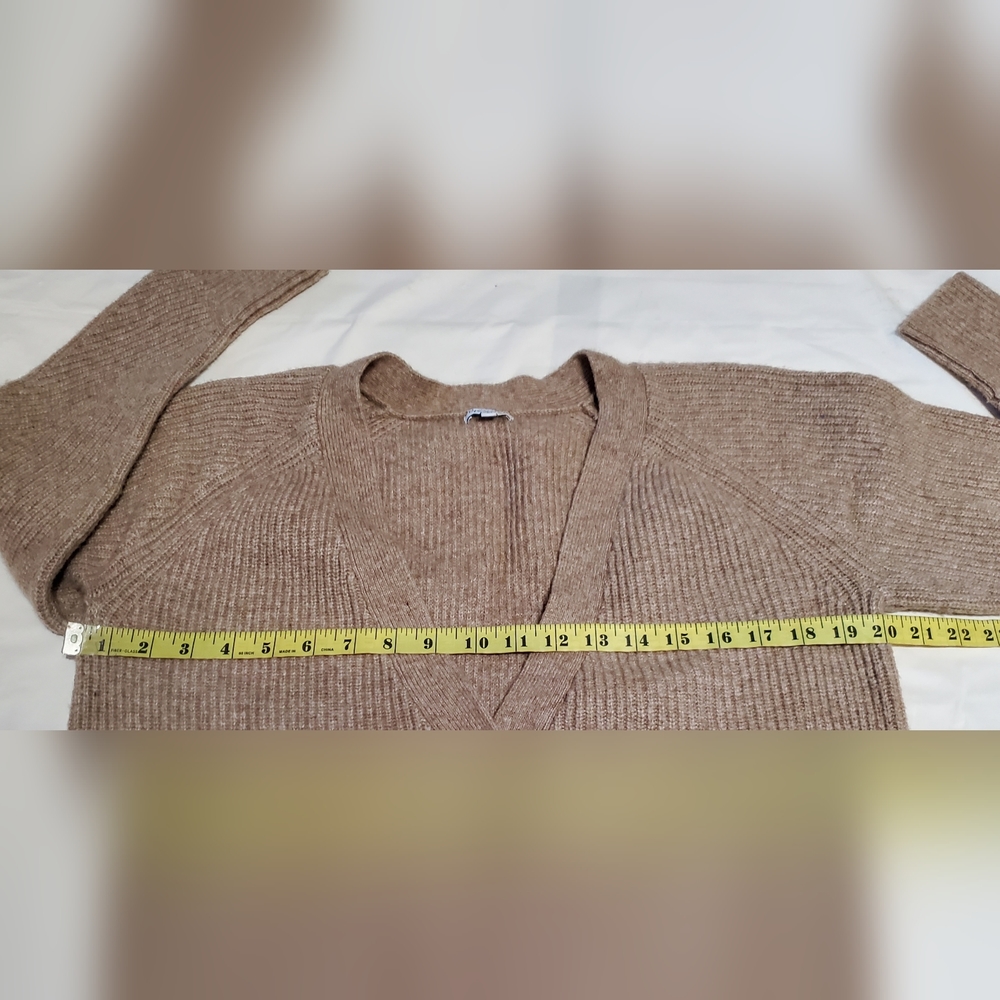 Splendid Size Small Button Down Brown Sweater 50%… - image 5
